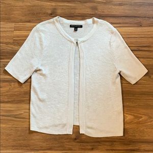 Banana Republic Beige Front Hook Cardigan